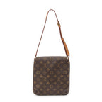 Shoulder Bag Musette Salsa Brown Monogram Canvas
