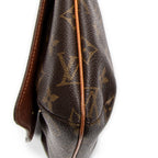 Shoulder Bag Musette Salsa Brown Monogram Canvas