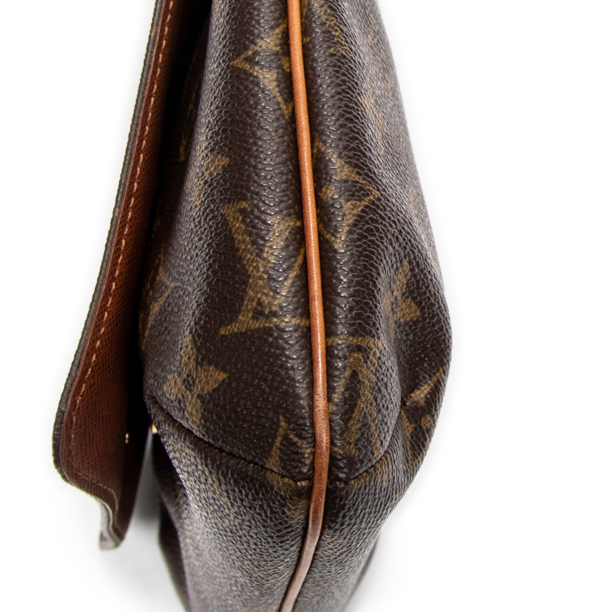Shoulder Bag Musette Salsa Brown Monogram Canvas