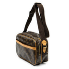 Shoulder Bag Reporter PM Brown Monogram Canvas