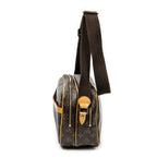Shoulder Bag Reporter PM Brown Monogram Canvas