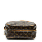 Shoulder Bag Reporter PM Brown Monogram Canvas