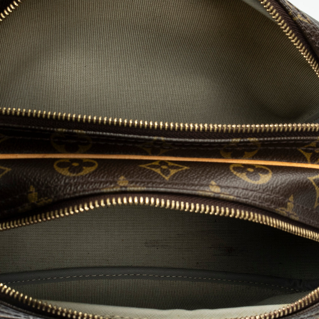Shoulder Bag Reporter PM Brown Monogram Canvas