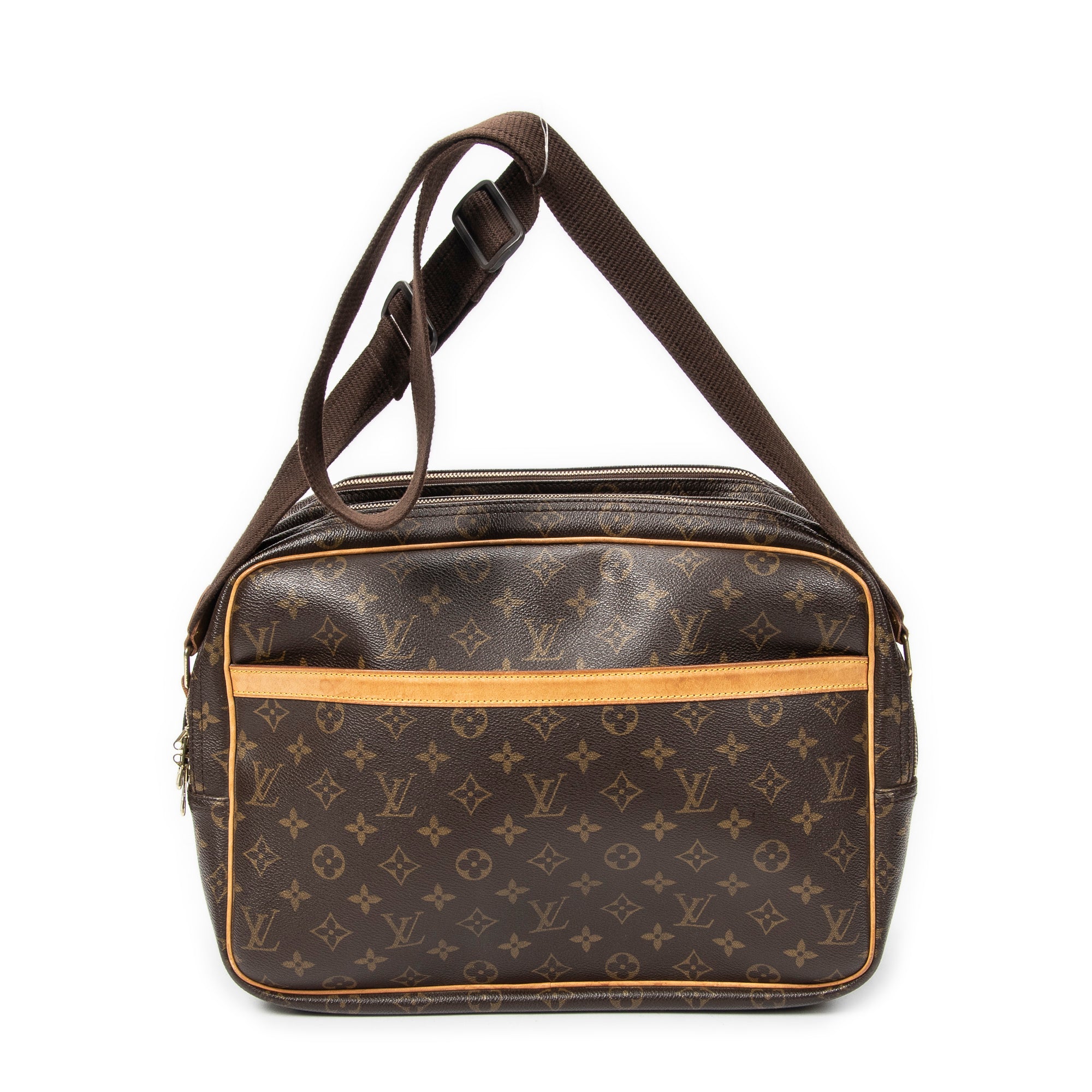 Shoulder Bag Reporter GM Brown Monogram Canvas