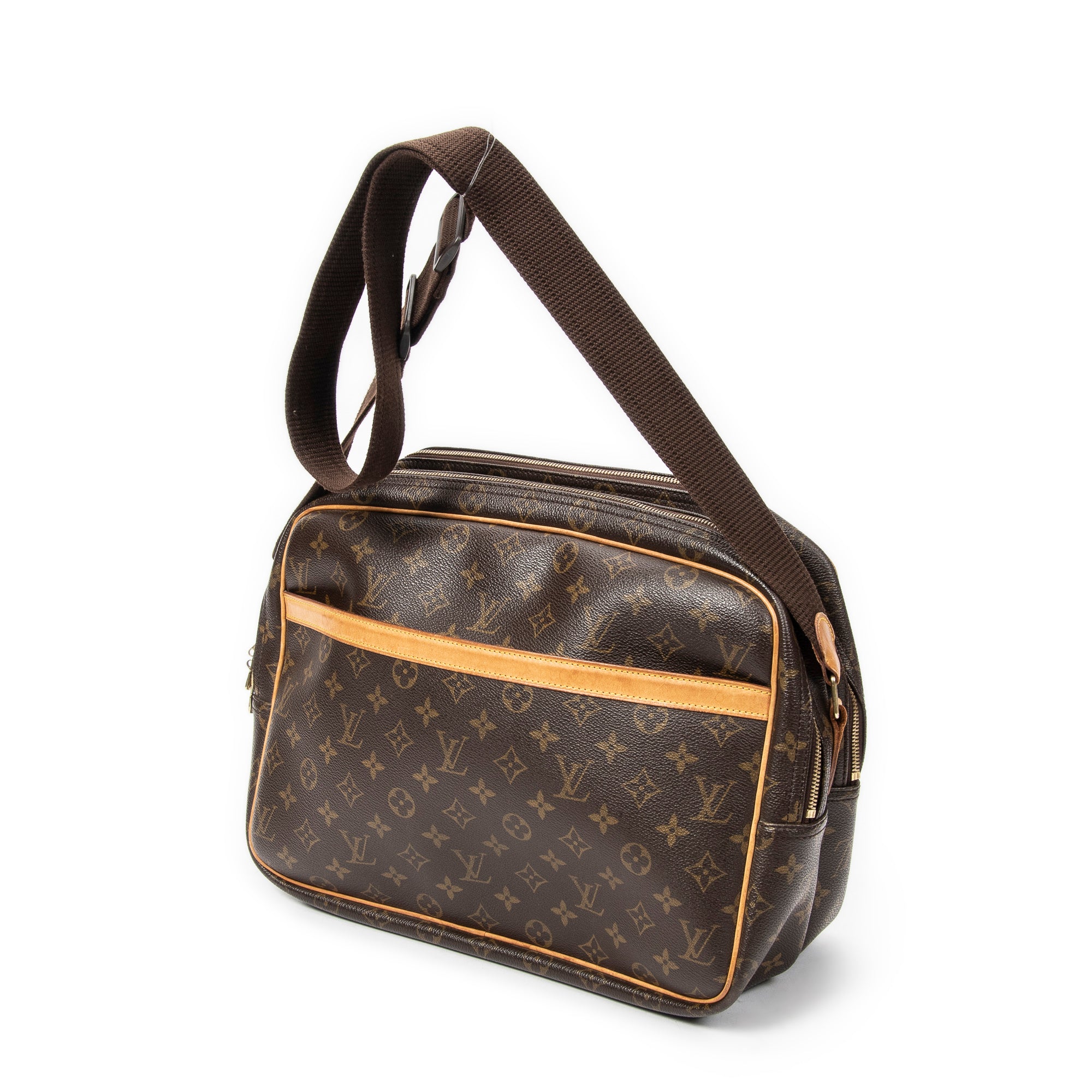 Shoulder Bag Reporter GM Brown Monogram Canvas