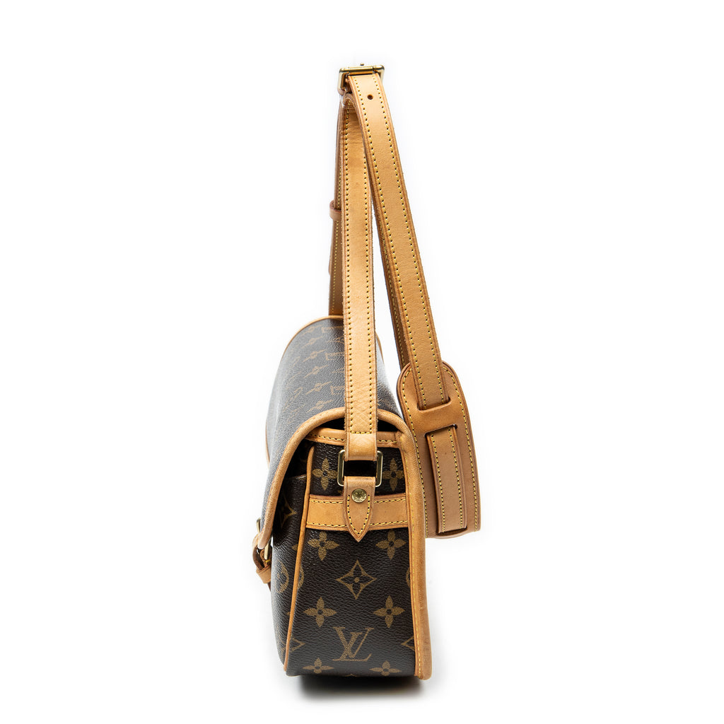 Shoulder Bag Sologne Brown Monogram Canvas