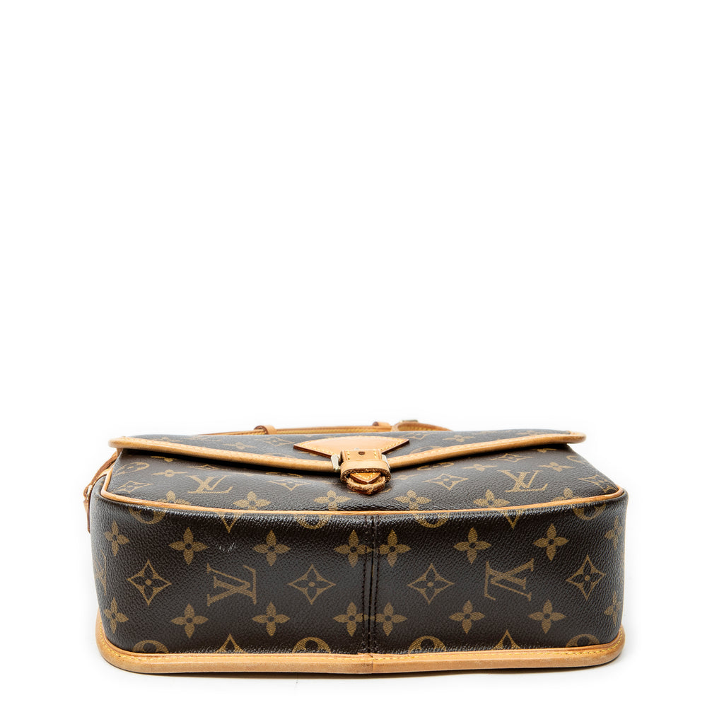 Shoulder Bag Sologne Brown Monogram Canvas
