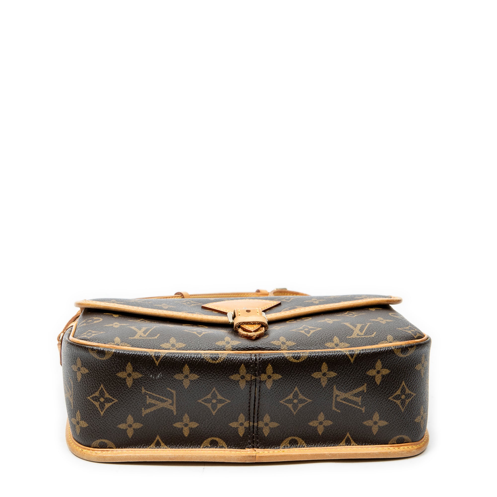 Shoulder Bag Sologne Brown Monogram Canvas