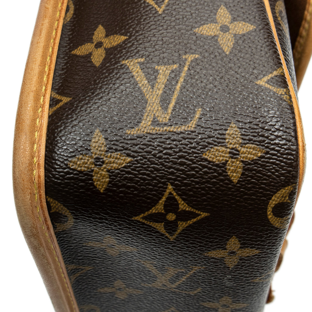 Shoulder Bag Sologne Brown Monogram Canvas