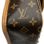 Shoulder Bag Sologne Brown Monogram Canvas