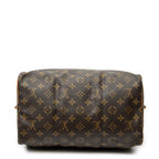 Handbag Speedy 30 Brown Monogram Canvas