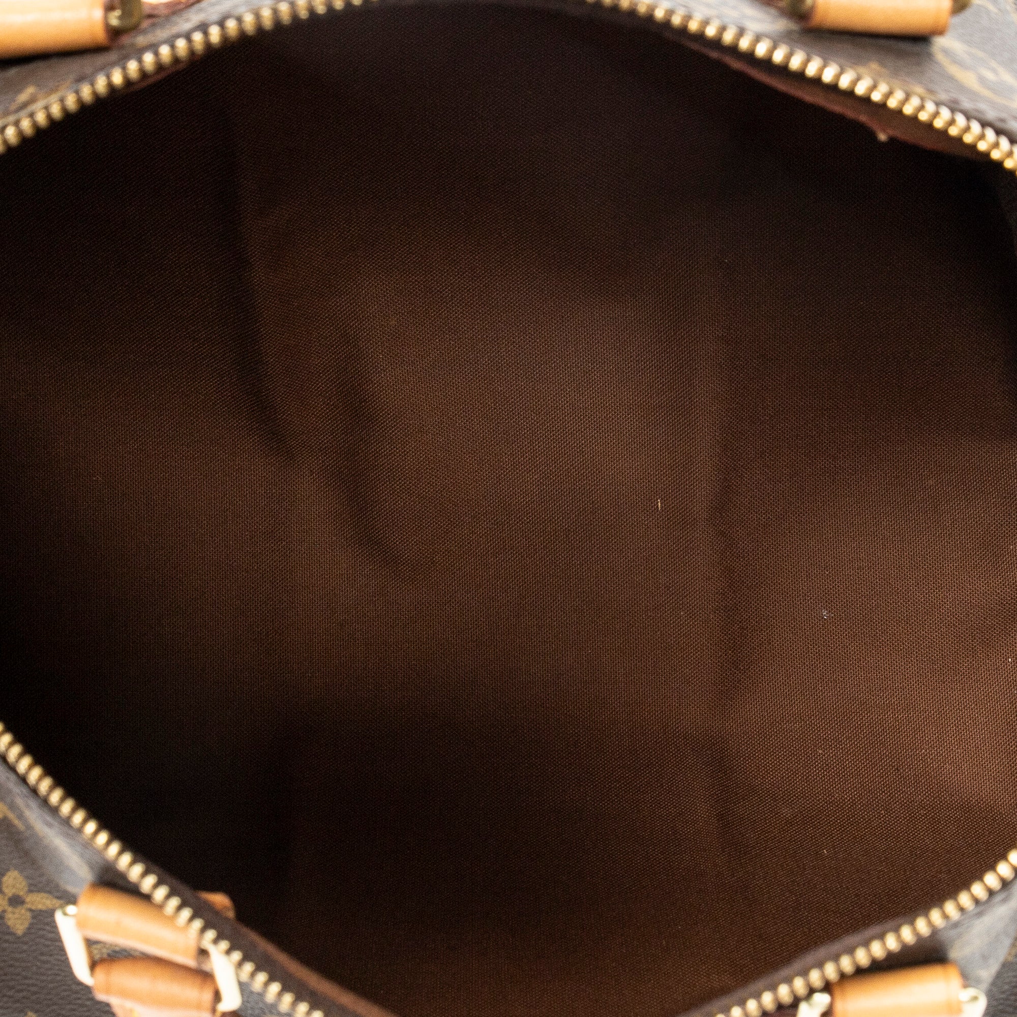 Handbag Speedy 30 Brown Monogram Canvas
