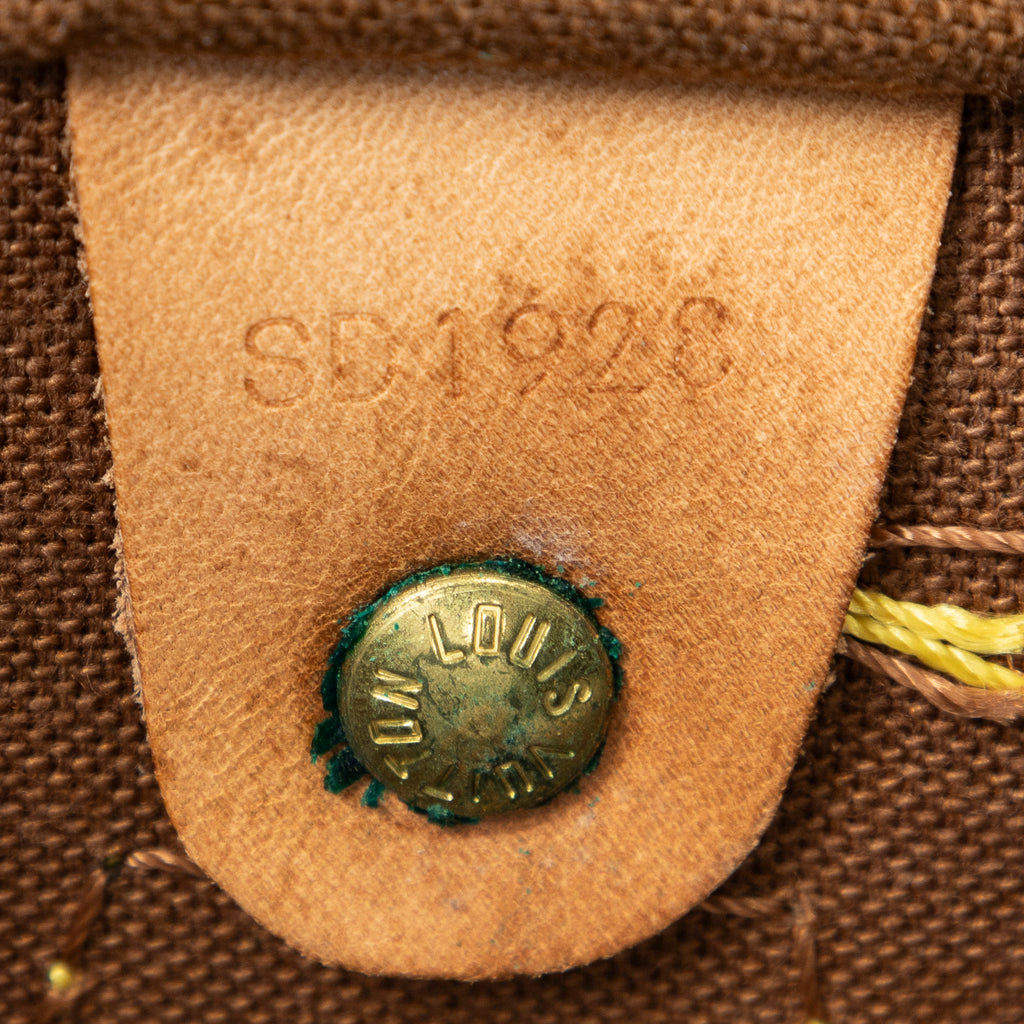Handbag Speedy 30 Brown Monogram Canvas