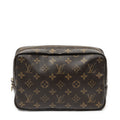 Pouch Toiletry Pouch PM Brown Monogram Canvas