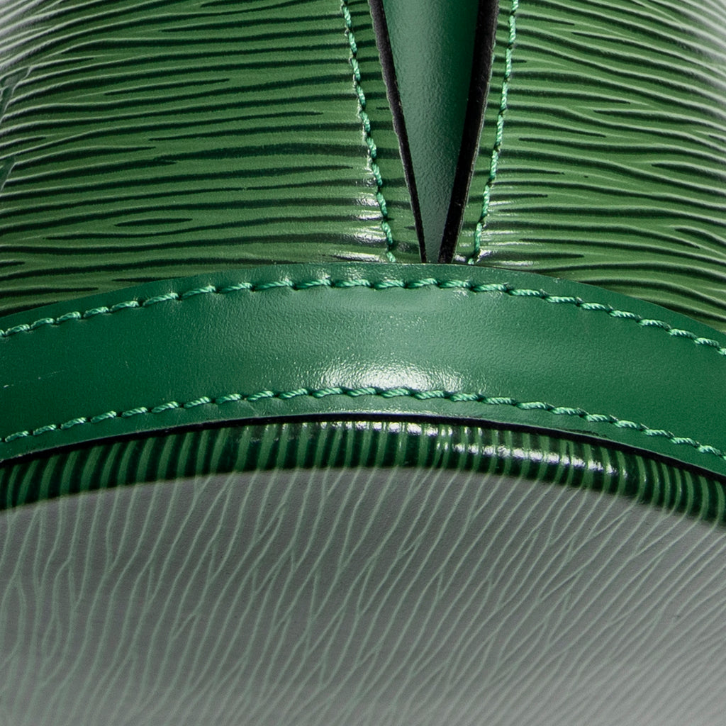 Shoulder Bag Cluny Green Epi