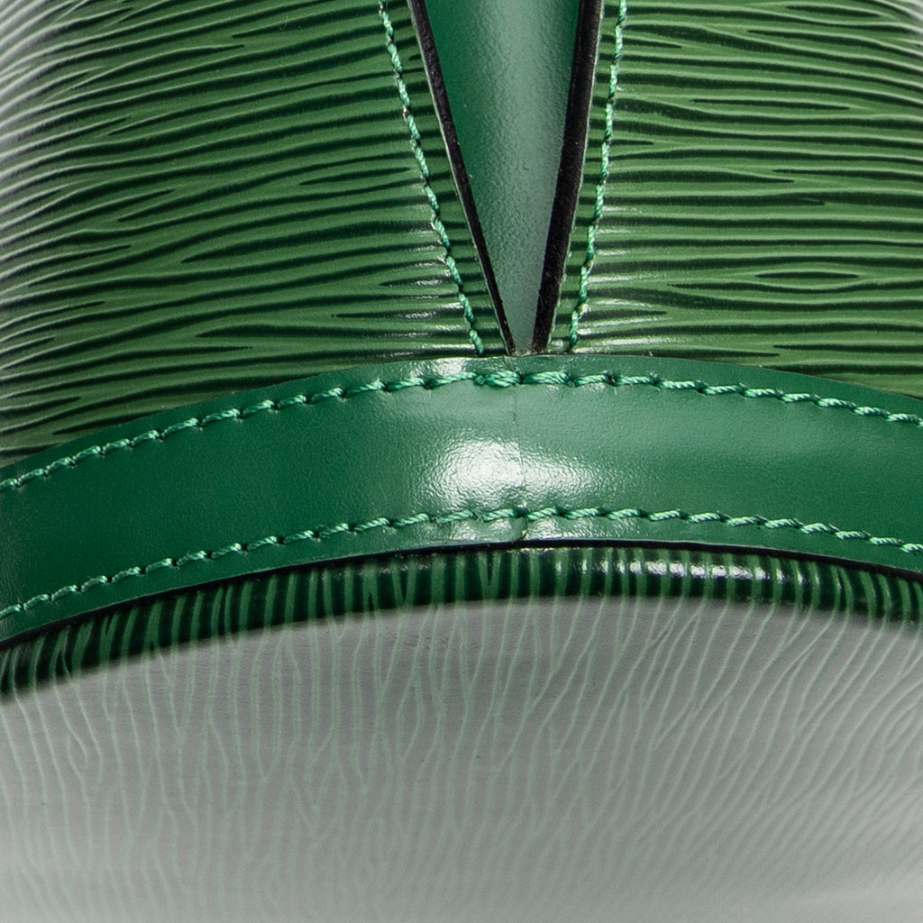 Shoulder Bag Cluny Green Epi