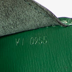 Shoulder Bag Cluny Green Epi