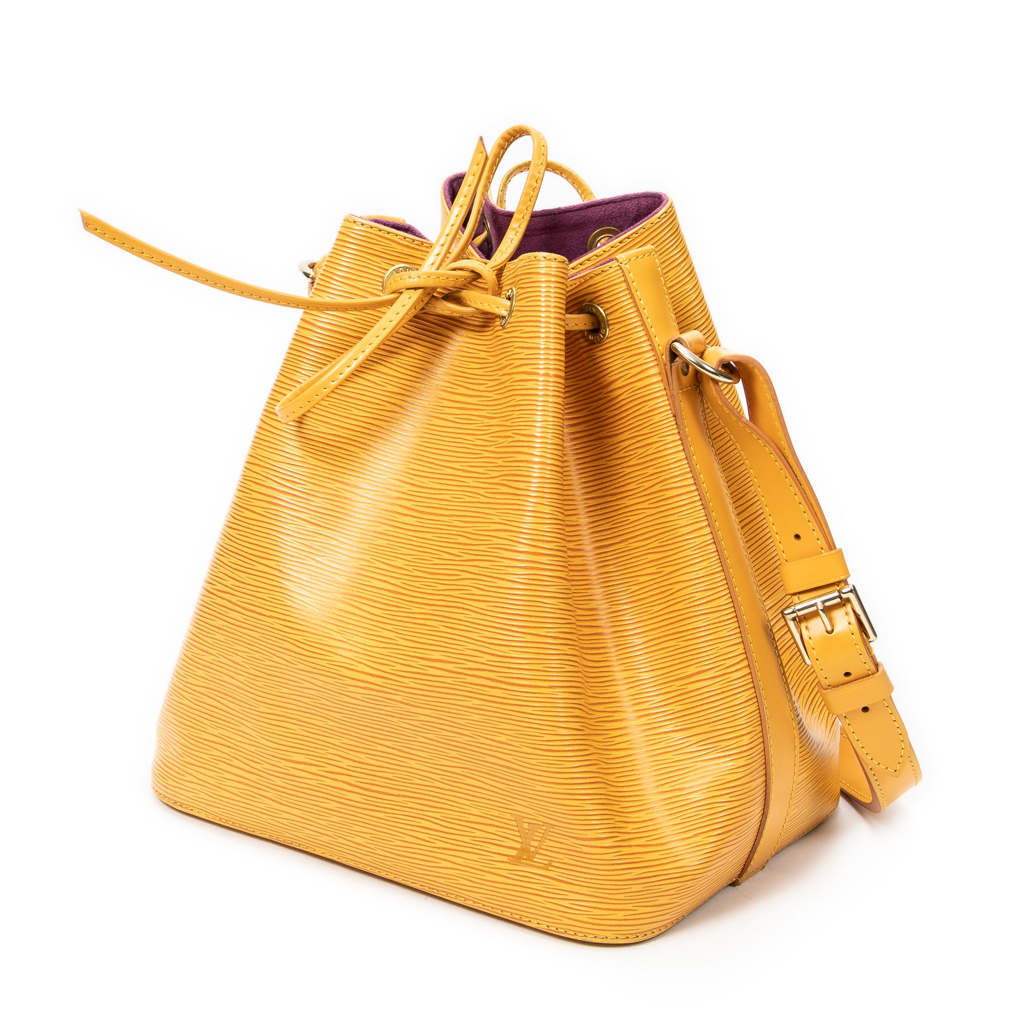 Shoulder Bag Noe PM Yellow Epi