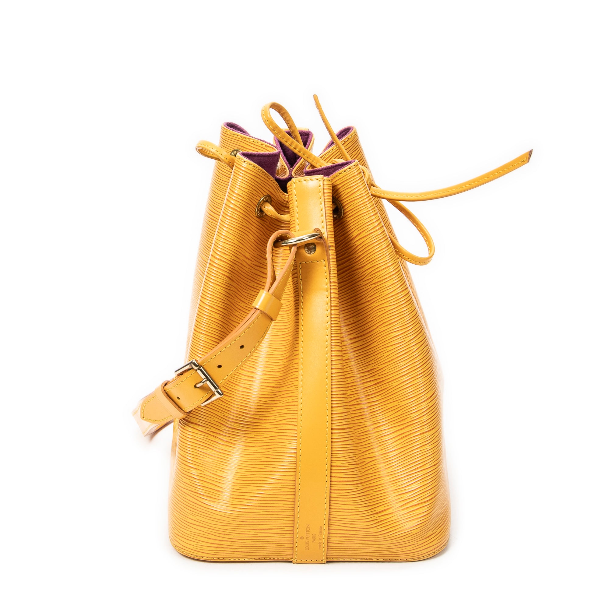 Shoulder Bag Noe PM Yellow Epi