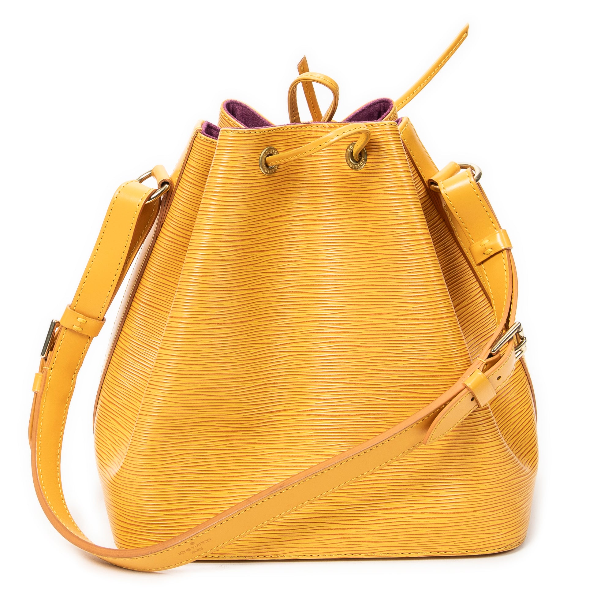 Shoulder Bag Noe PM Yellow Epi
