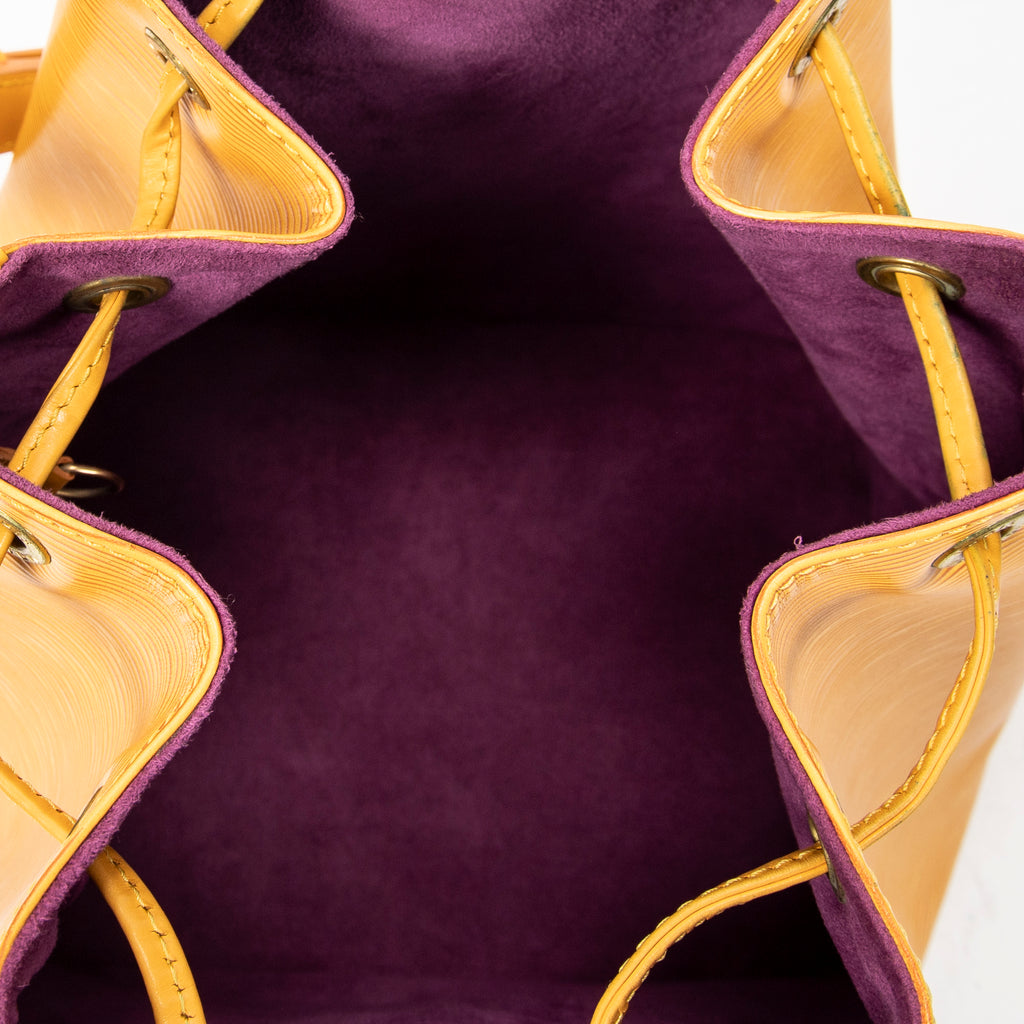 Shoulder Bag Noe PM Yellow Epi
