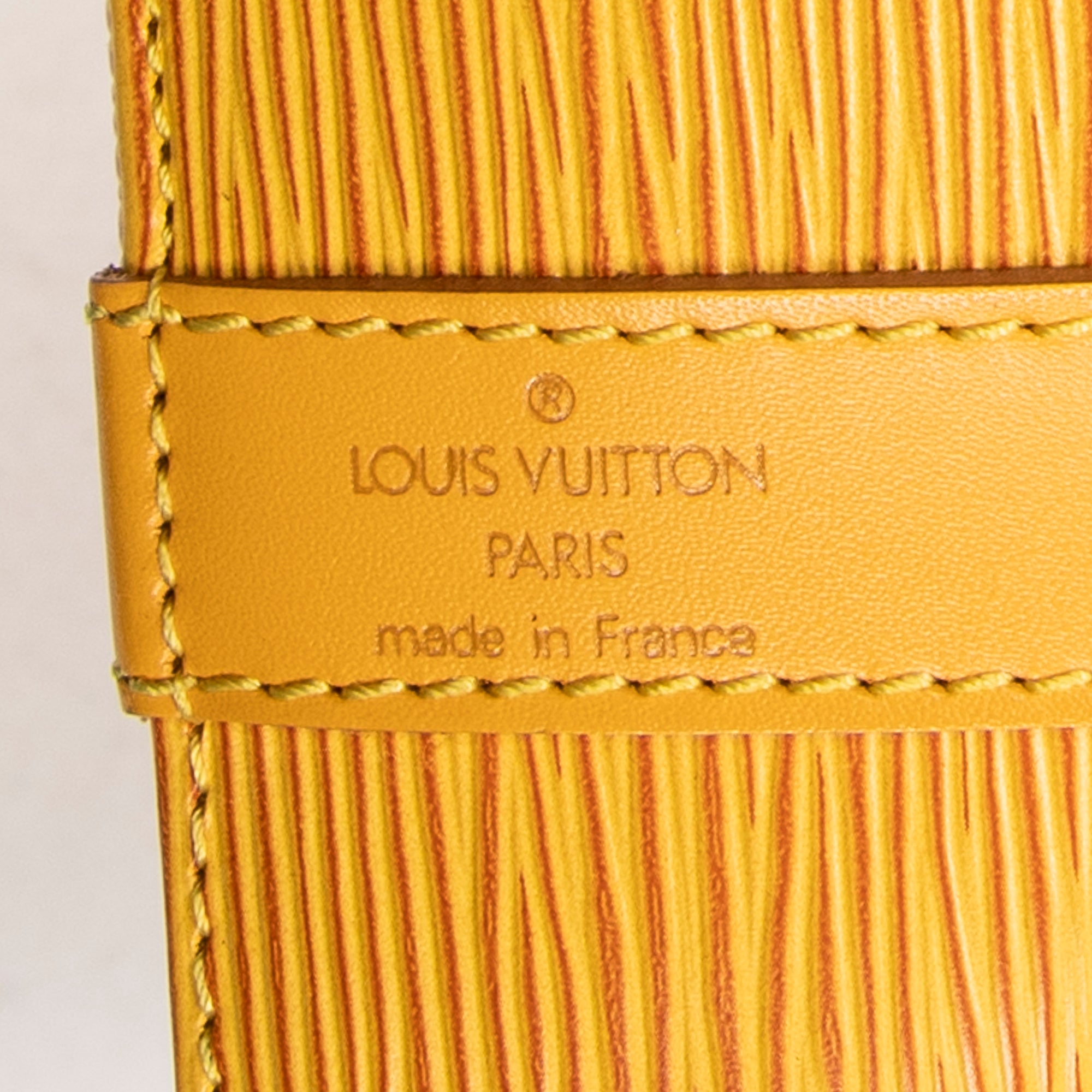 Shoulder Bag Noe PM Yellow Epi