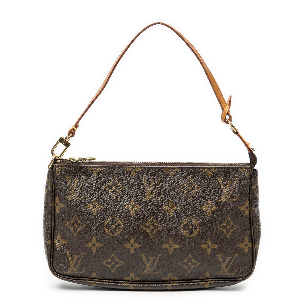 Pouch Pochette Accessoires Brown Monogram Canvas