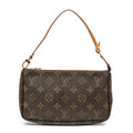 Pouch Pochette Accessoires Brown Monogram Canvas