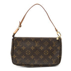 Pouch Pochette Accessoires Brown Monogram Canvas