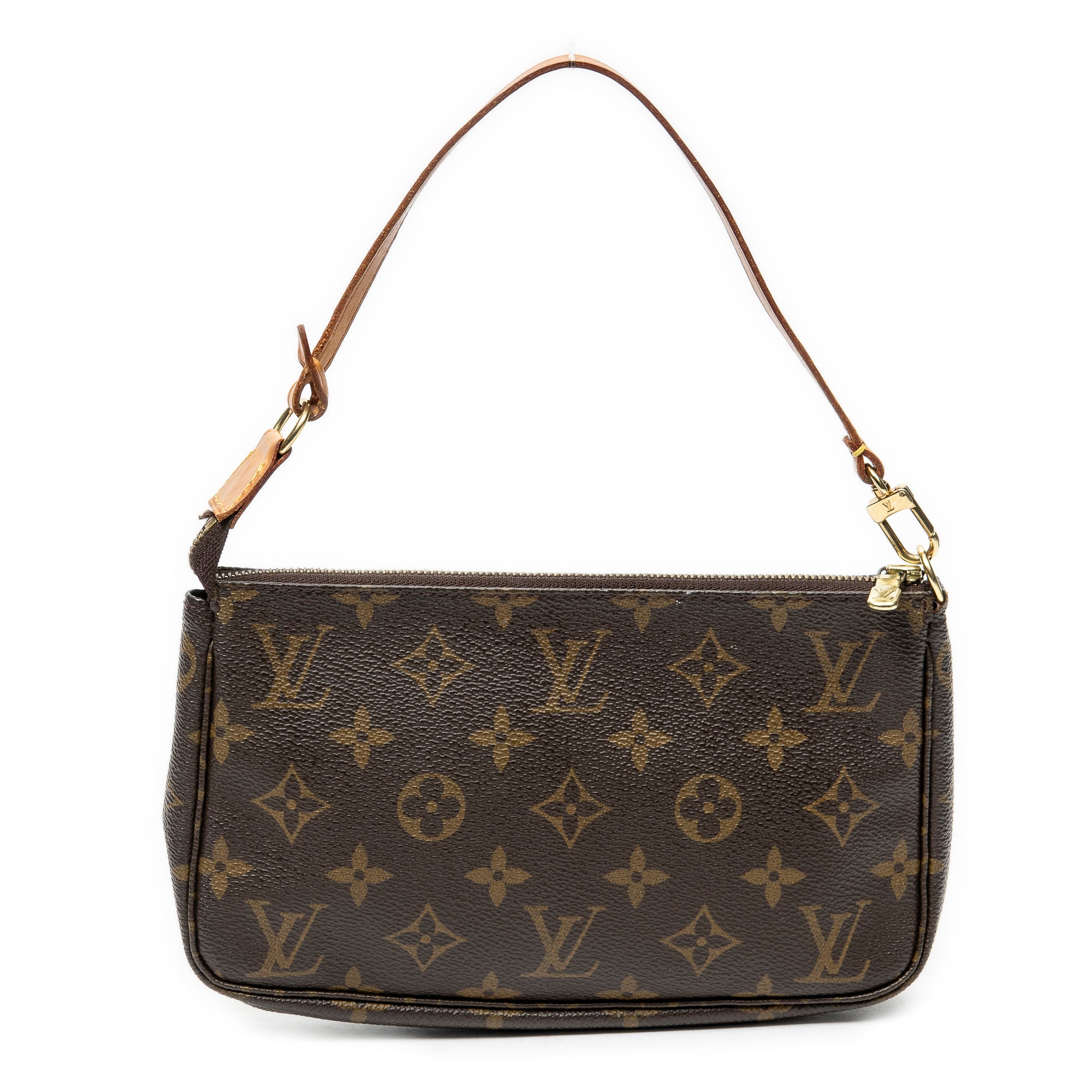 Pouch Pochette Accessoires Brown Monogram Canvas