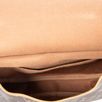 Shoulder Bag Saumur MM Brown Monogram Canvas
