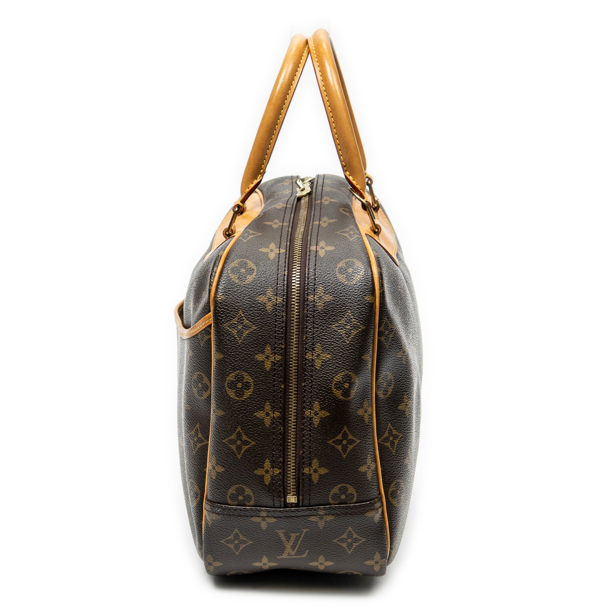 Handbag Deauville Brown Monogram Canvas