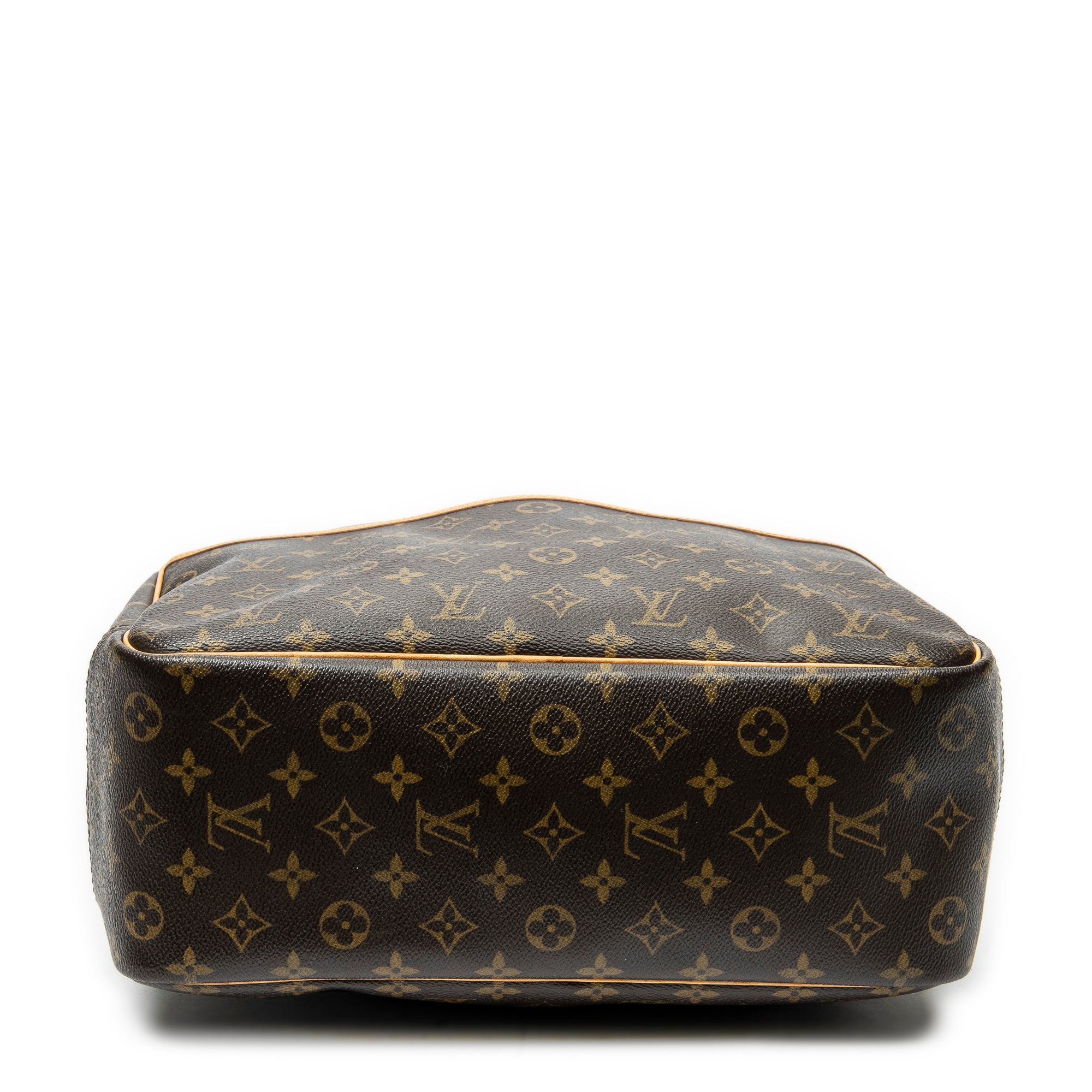 Handbag Deauville Brown Monogram Canvas