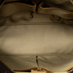 Handbag Deauville Brown Monogram Canvas