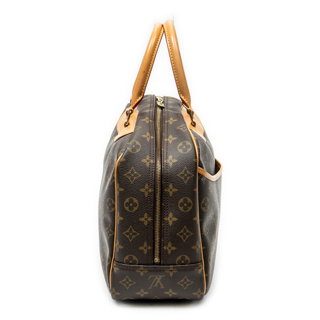 Handbag Deauville Brown Monogram Canvas