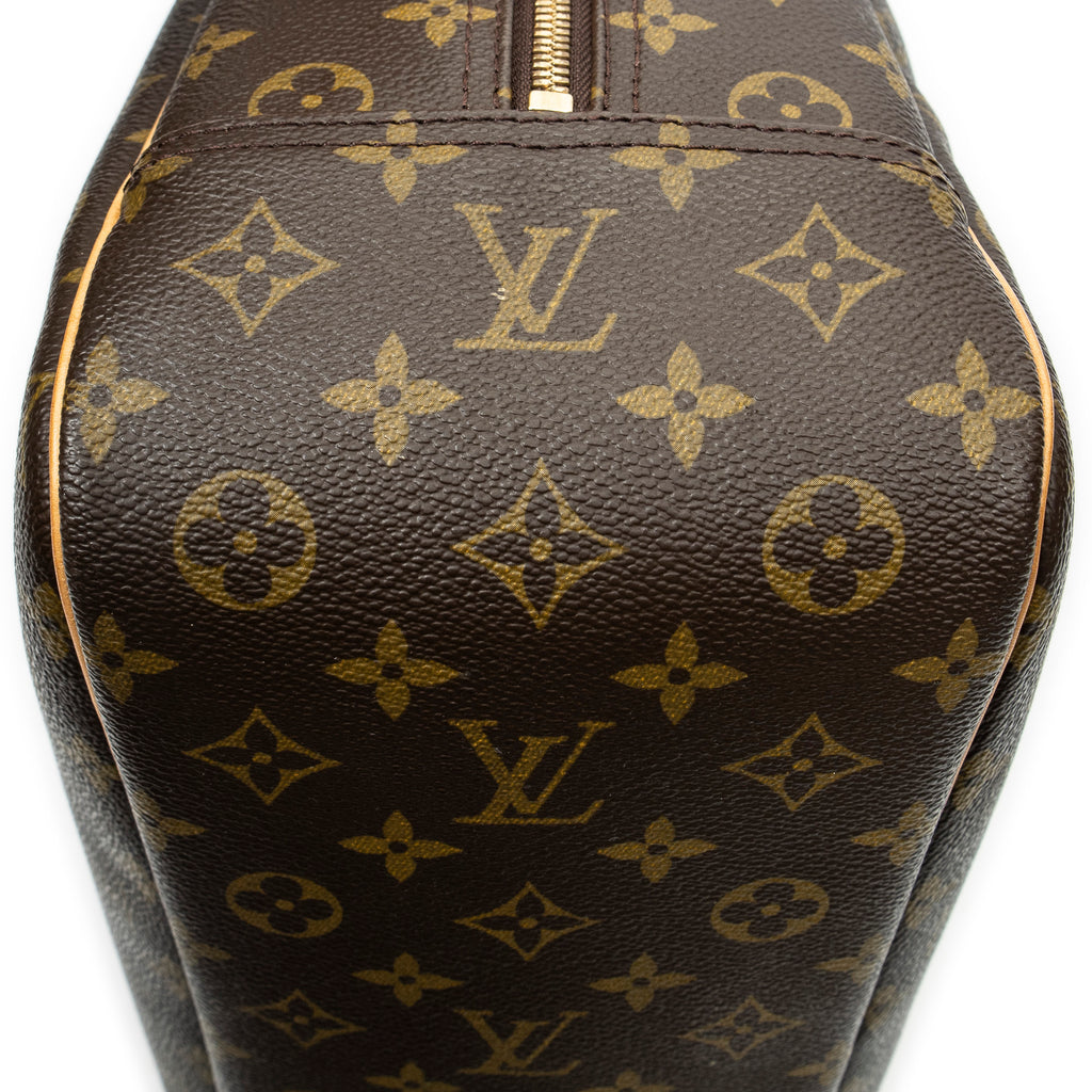 Handbag Deauville Brown Monogram Canvas