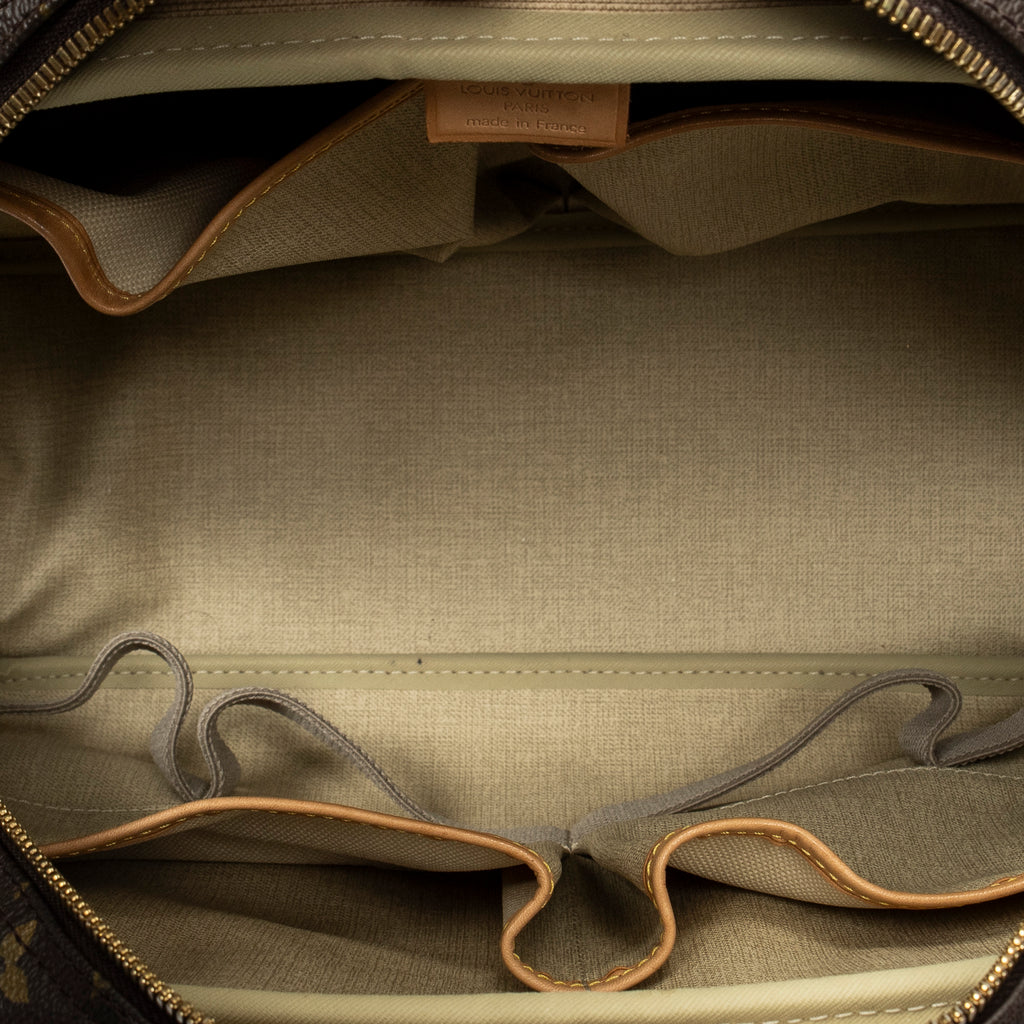 Handbag Deauville Brown Monogram Canvas
