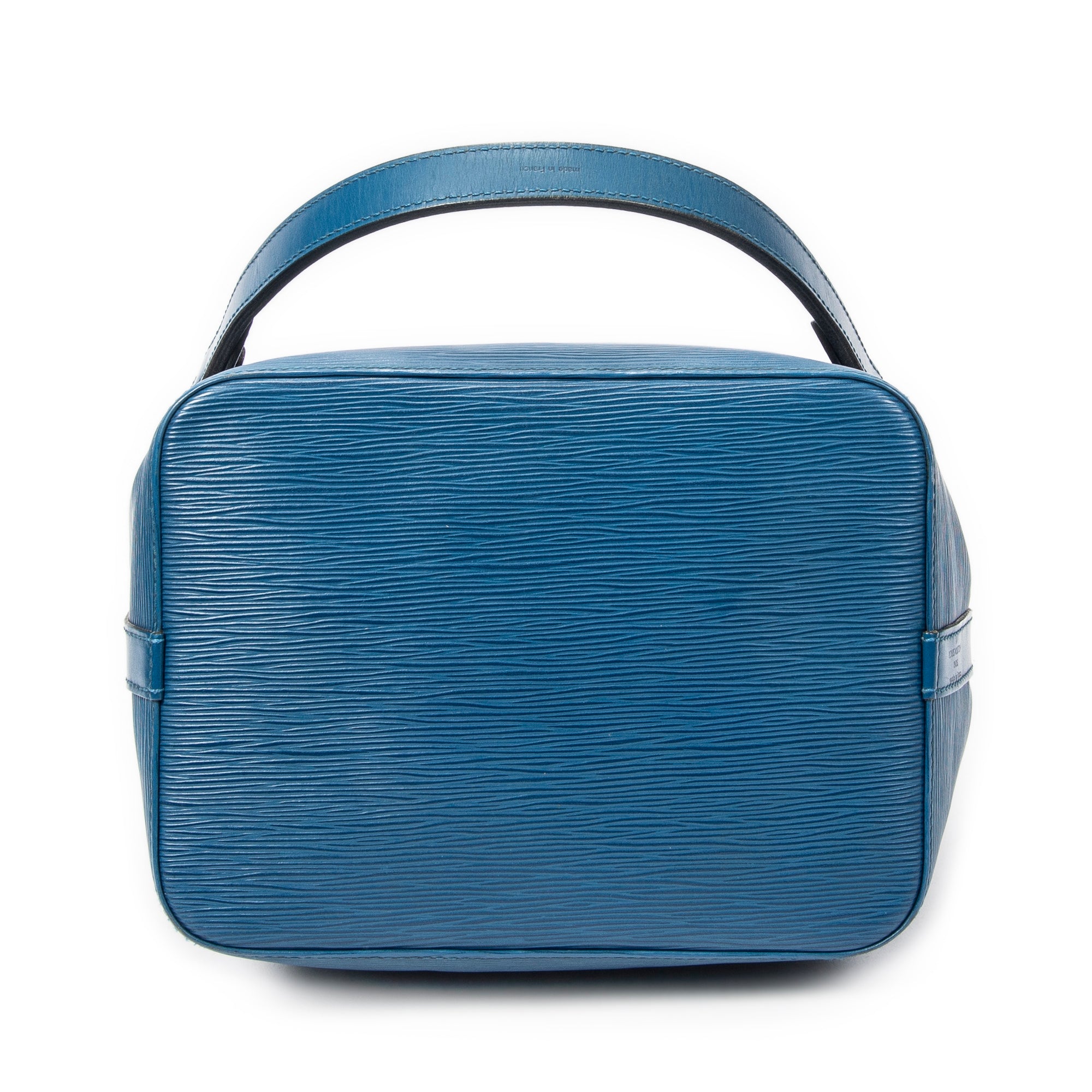 Shoulder Bag Noe PM Blue Epi