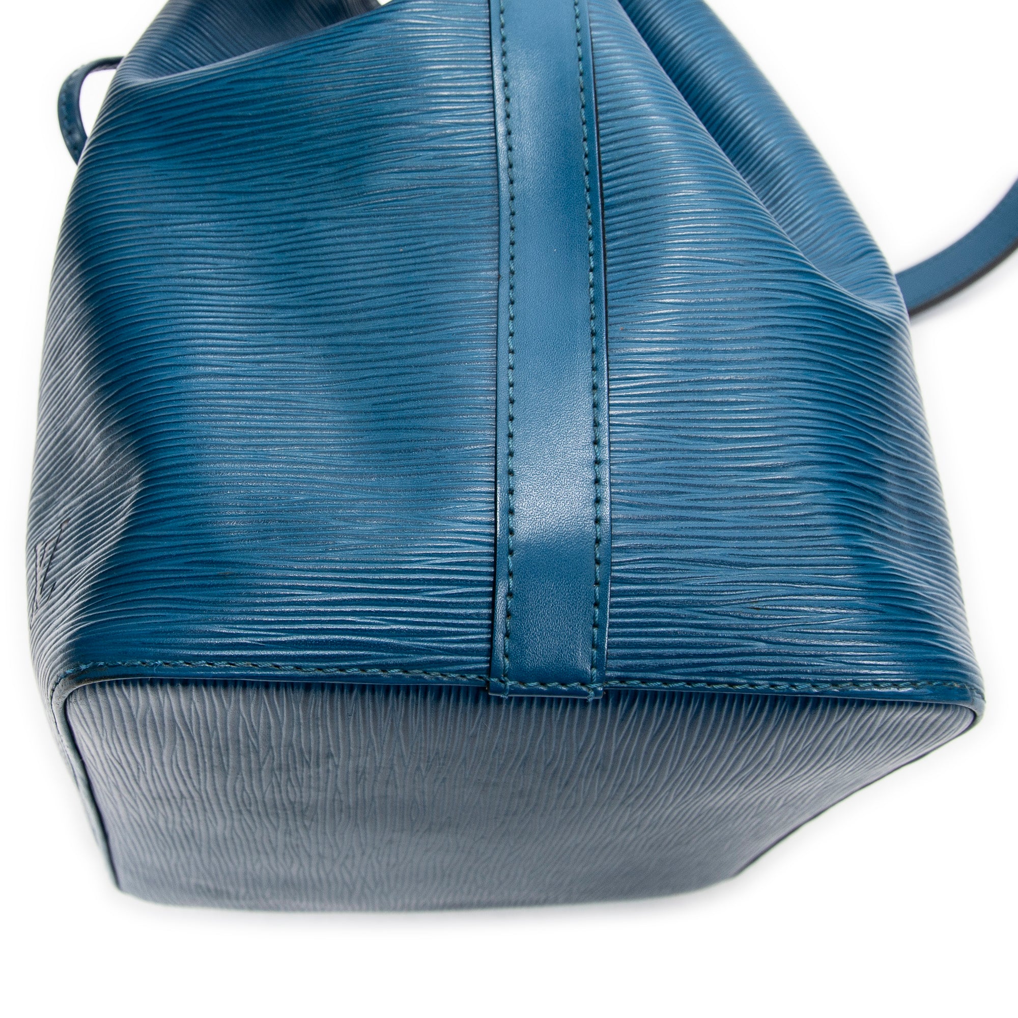 Shoulder Bag Noe PM Blue Epi