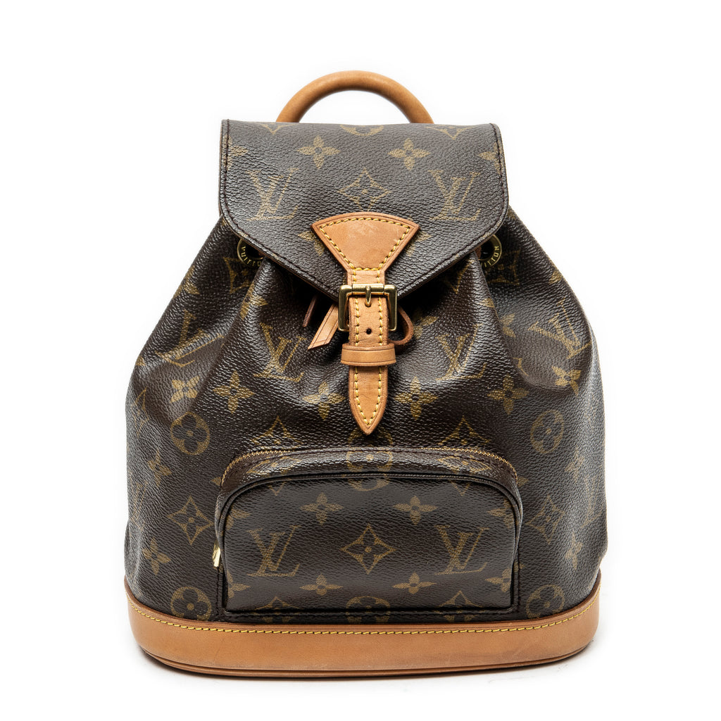 Backpack Montsouris PM Brown Monogram Canvas