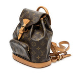 Backpack Montsouris PM Brown Monogram Canvas