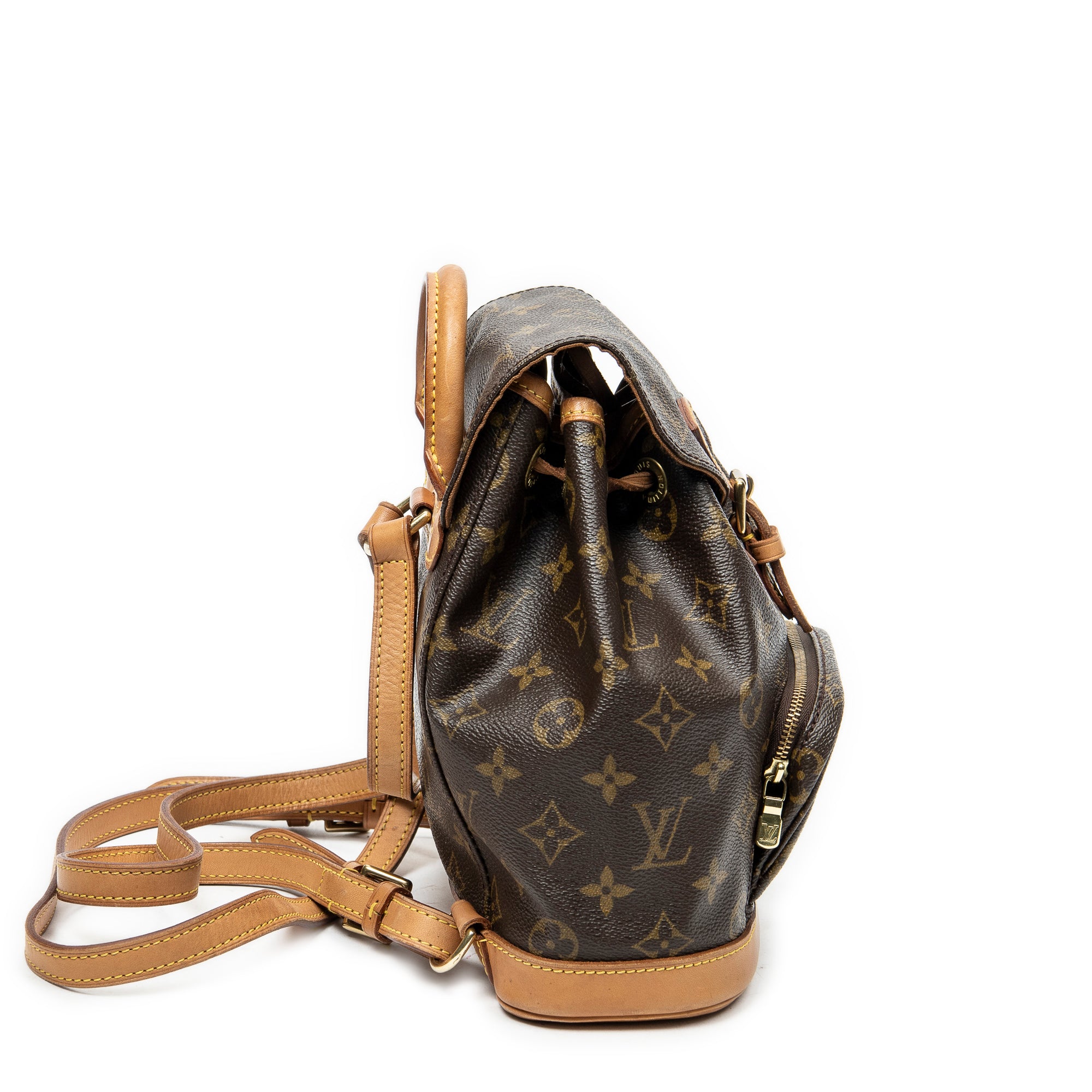 Backpack Montsouris PM Brown Monogram Canvas