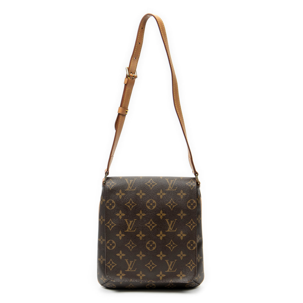 Shoulder Bag Musette Salsa Brown Monogram Canvas