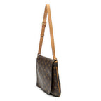 Shoulder Bag Musette Salsa Brown Monogram Canvas