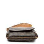 Shoulder Bag Musette Salsa Brown Monogram Canvas