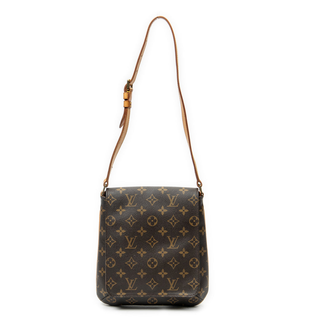 Shoulder Bag Musette Salsa Brown Monogram Canvas