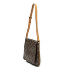 Shoulder Bag Musette Salsa Brown Monogram Canvas