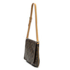Shoulder Bag Musette Salsa Brown Monogram Canvas