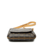 Shoulder Bag Musette Salsa Brown Monogram Canvas
