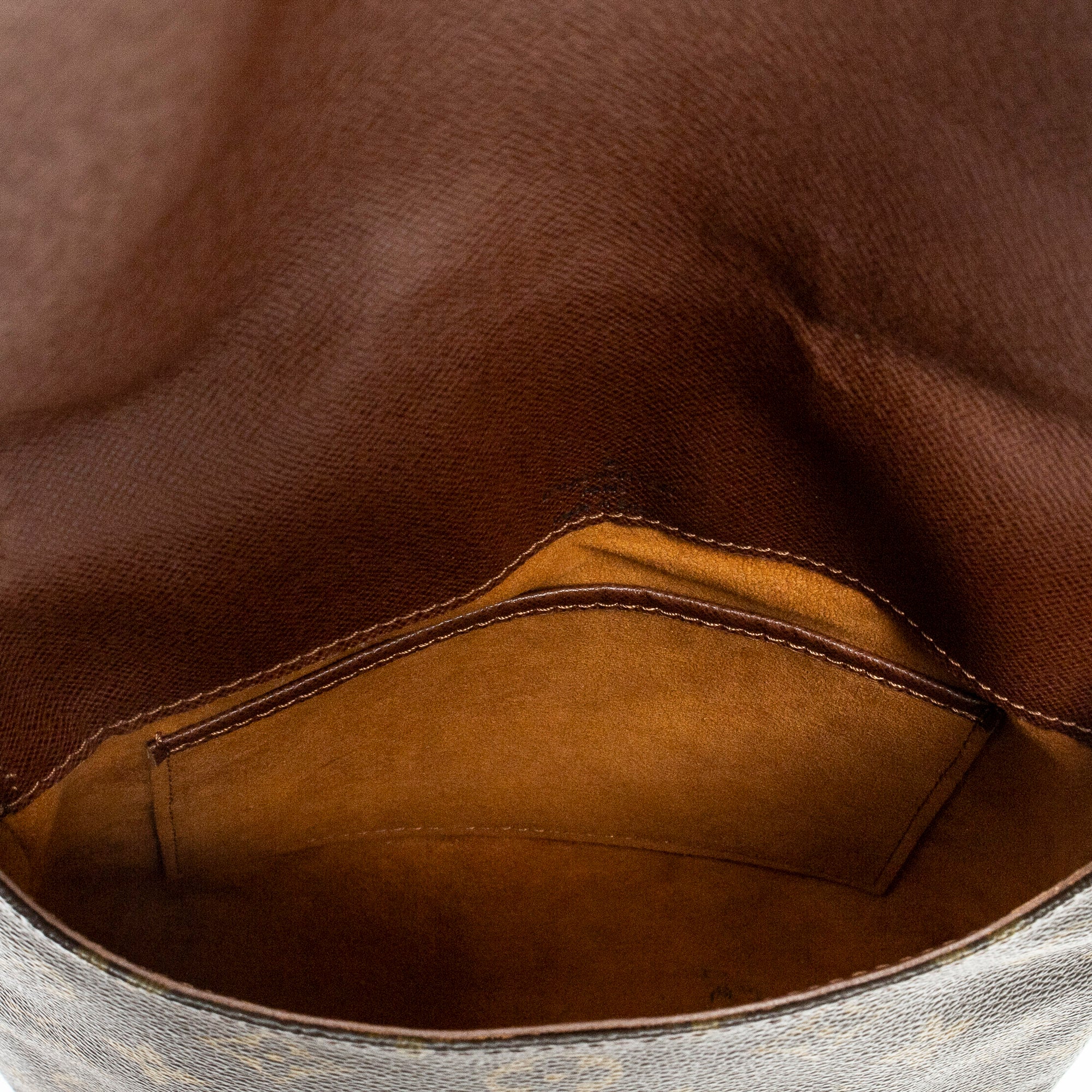 Shoulder Bag Musette Salsa Brown Monogram Canvas